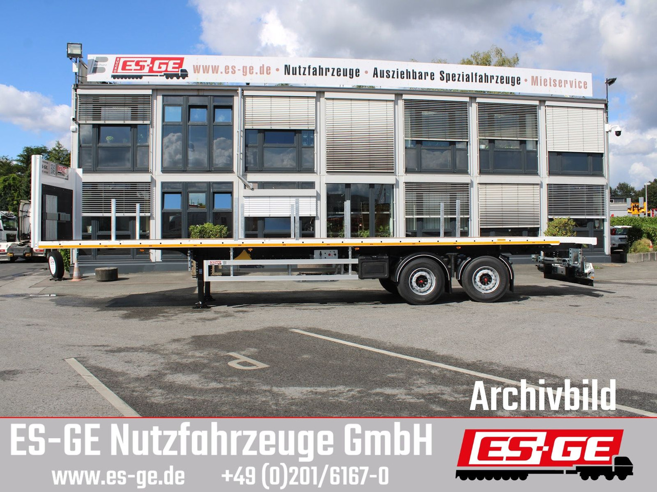 ES-GE 2-Achs-Sattelanhänger - 栏板式/ 平板半拖车:图5 ES-GE 2-Achs-Sattelanhänger - 栏板式/ 平板半拖车:图5