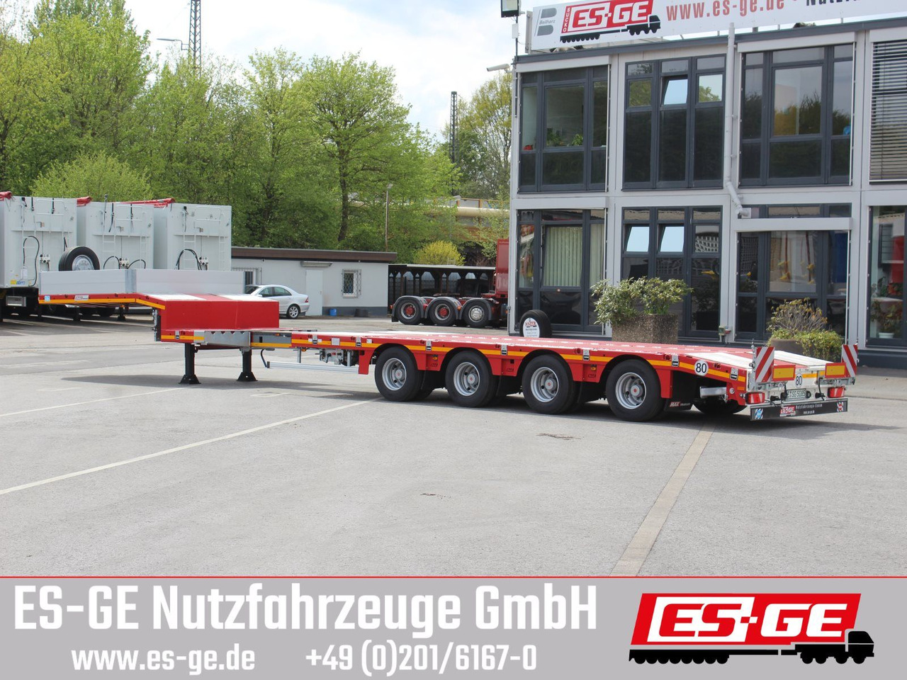 Faymonville MAX Trailer MAX100 Semi-Tieflader - 低装载半拖车:图2 Faymonville MAX Trailer MAX100 Semi-Tieflader - 低装载半拖车:图2