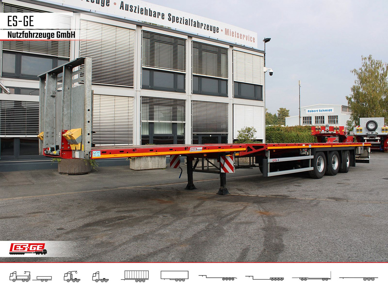 Faymonville MAX Trailer MAX200 Telesattel - 栏板式/ 平板半拖车:图1 Faymonville MAX Trailer MAX200 Telesattel - 栏板式/ 平板半拖车:图1