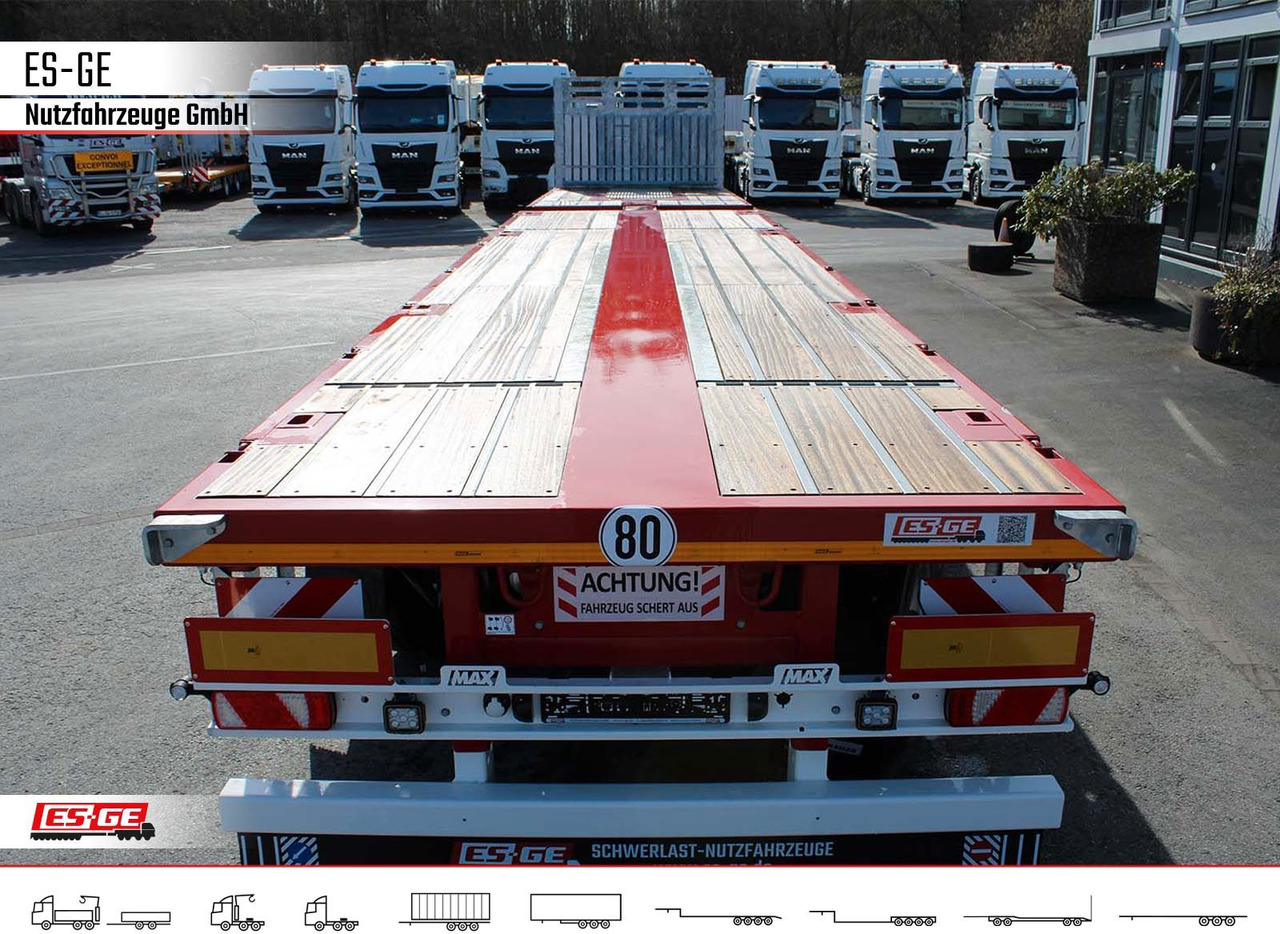 Faymonville MAX Trailer MAX210 Telesattel - 栏板式/ 平板半拖车:图4 Faymonville MAX Trailer MAX210 Telesattel - 栏板式/ 平板半拖车:图4
