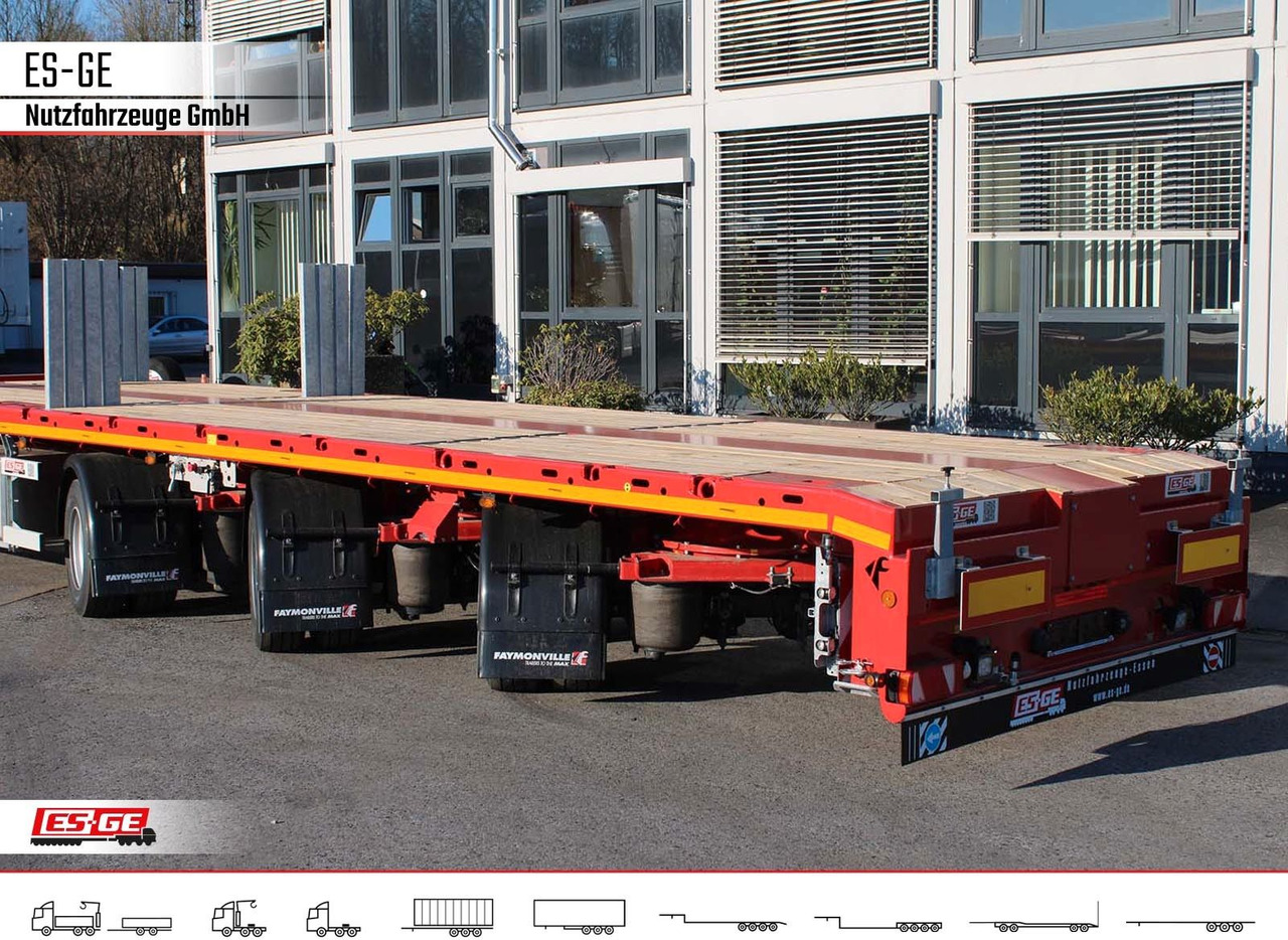 Faymonville Telemax Megatrailer - hydr. gelenkt - 栏板式/ 平板半拖车:图4 Faymonville Telemax Megatrailer - hydr. gelenkt - 栏板式/ 平板半拖车:图4