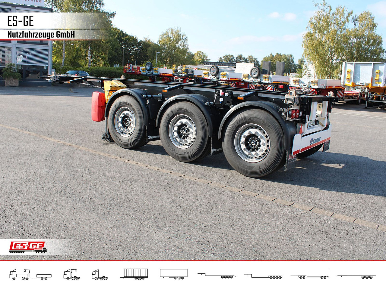 Krone Box Liner 3-Achs-Containerchassis 20' - 集装箱运输车/ 可拆卸车身的半拖车:图1 Krone Box Liner 3-Achs-Containerchassis 20' - 集装箱运输车/ 可拆卸车身的半拖车:图1