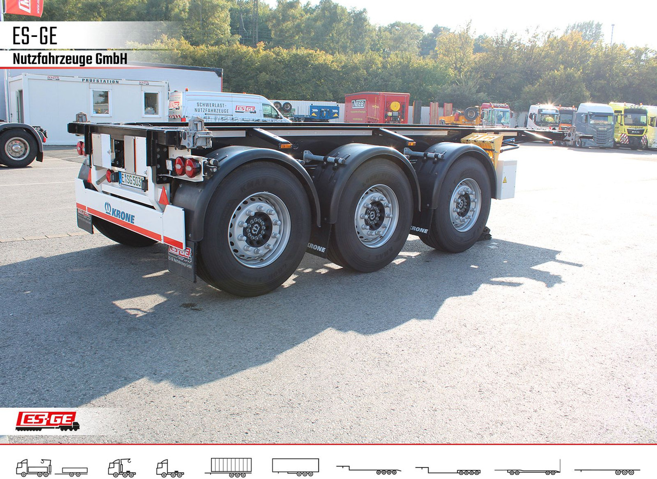 Krone Box Liner 3-Achs-Containerchassis 20' - 集装箱运输车/ 可拆卸车身的半拖车:图4 Krone Box Liner 3-Achs-Containerchassis 20' - 集装箱运输车/ 可拆卸车身的半拖车:图4