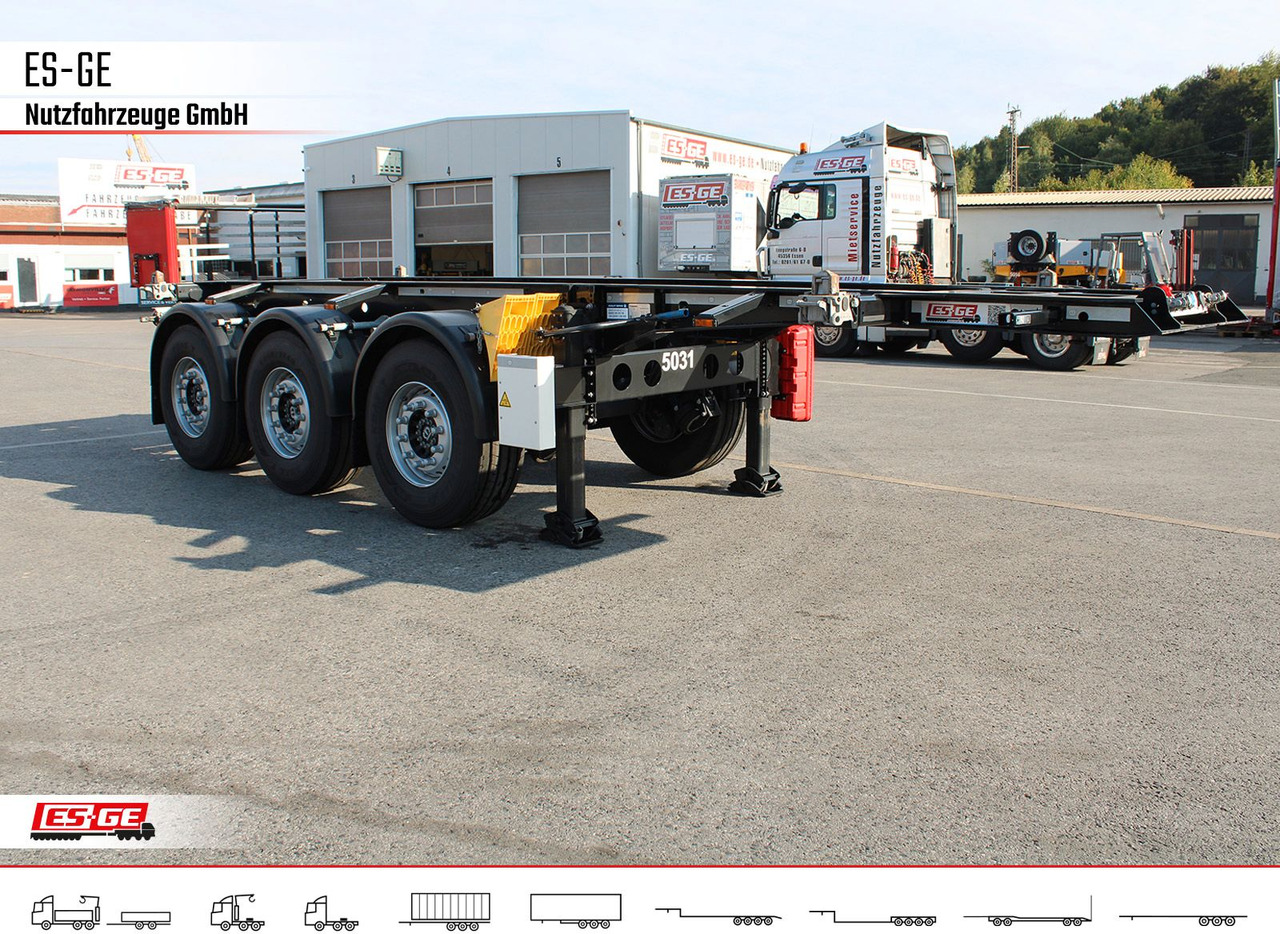 Krone Box Liner 3-Achs-Containerchassis 20' - 集装箱运输车/ 可拆卸车身的半拖车:图5 Krone Box Liner 3-Achs-Containerchassis 20' - 集装箱运输车/ 可拆卸车身的半拖车:图5