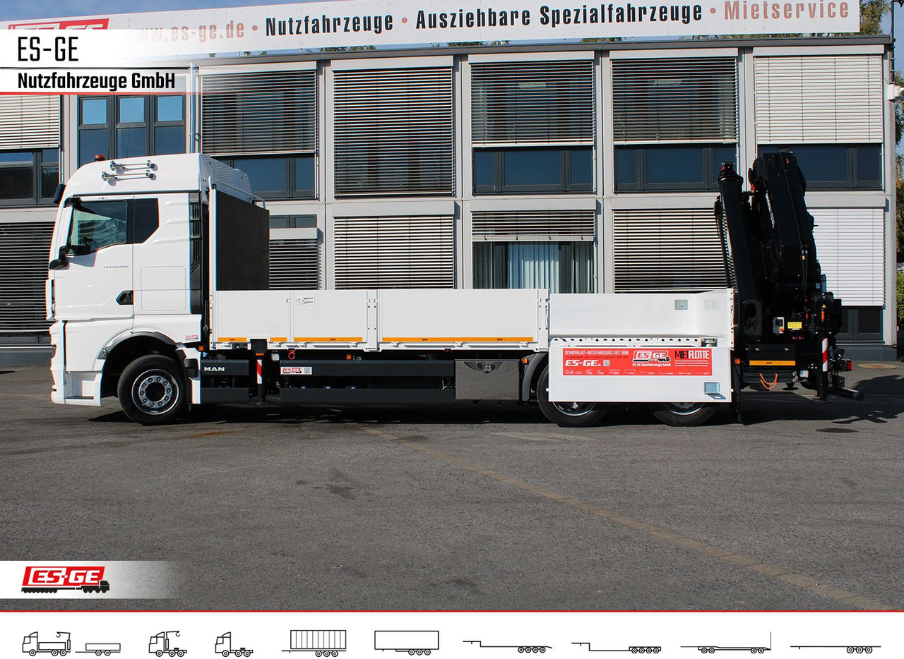 MAN TGX 26.480 6x2-4 LL, MKG-Ladekran HLK531 a5 - 栏板式/ 平板卡车, 起重车:图5 MAN TGX 26.480 6x2-4 LL, MKG-Ladekran HLK531 a5 - 栏板式/ 平板卡车, 起重车:图5