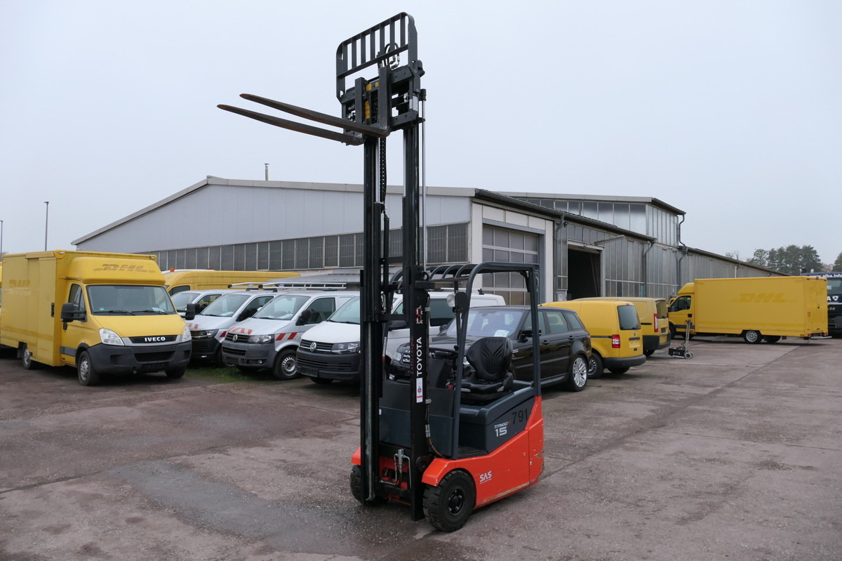 电动叉车 TOYOTA 7FBEST 15 3-Rad DUPLEX HUBHÖHE 3m:图9 电动叉车 TOYOTA 7FBEST 15 3-Rad DUPLEX HUBHÖHE 3m:图9