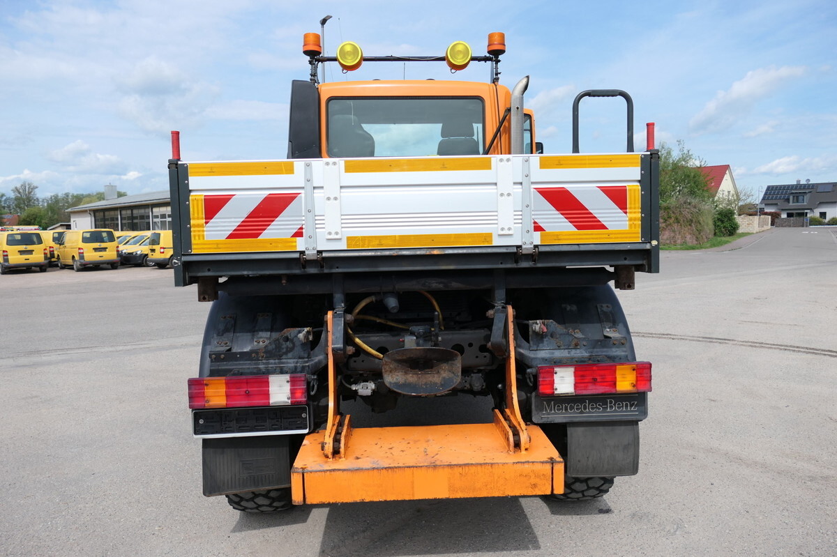 栏板式/ 平板卡车, 市政/ 专用车辆 UNIMOG U400  405/12 AHK KLIMA ZAPFWELLE vorn SFZ KOMMUN：图6