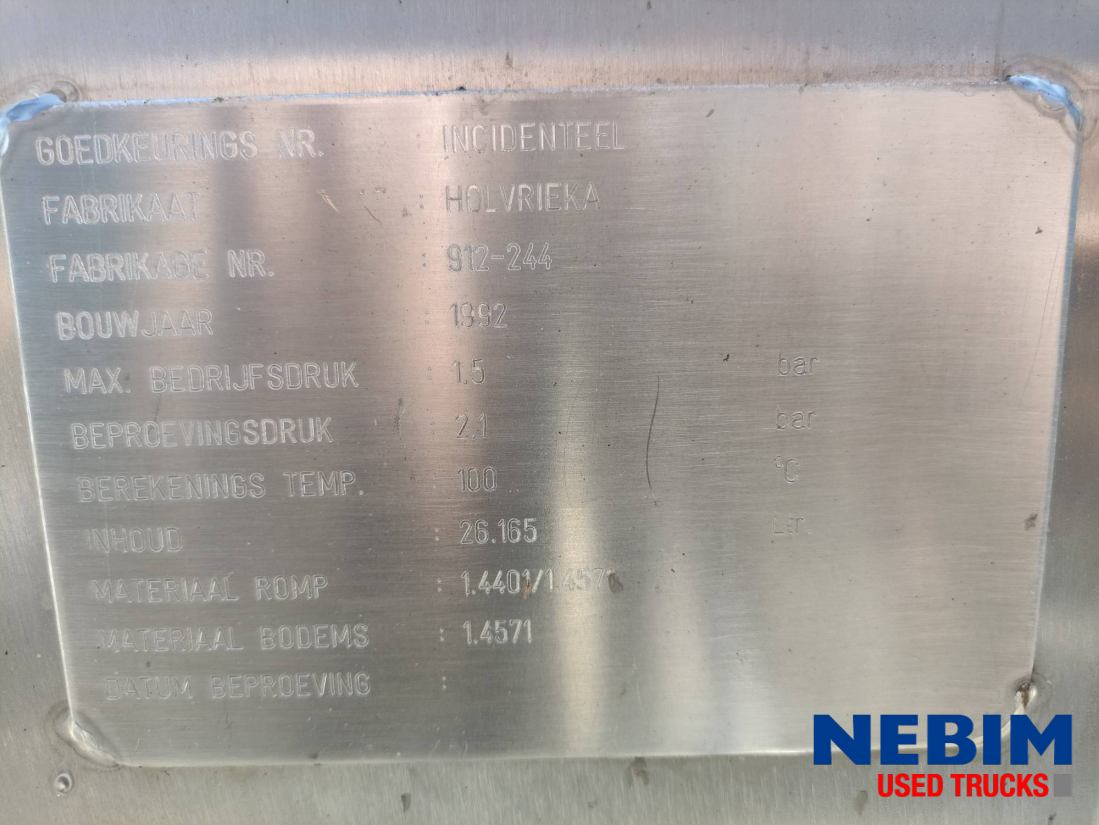 Burg BPO 12-27 Z - Tank 26.165 Ltr - 液罐半拖车:图5 Burg BPO 12-27 Z - Tank 26.165 Ltr - 液罐半拖车:图5
