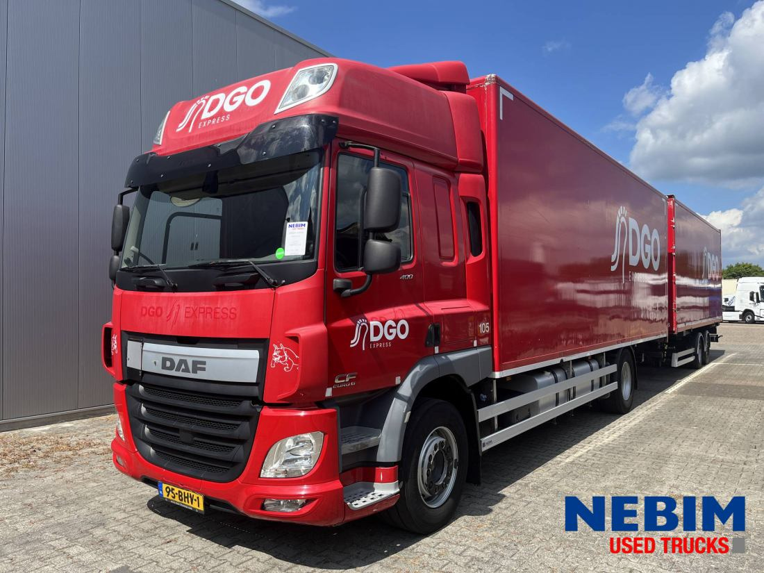 DAF CF 400 4X2 + Wecon Trailer - 厢式卡车:图1 DAF CF 400 4X2 + Wecon Trailer - 厢式卡车:图1