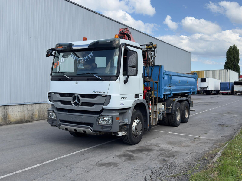 Mercedes-Benz ACTROS 2632 - 翻斗车, 起重车:图1 Mercedes-Benz ACTROS 2632 - 翻斗车, 起重车:图1