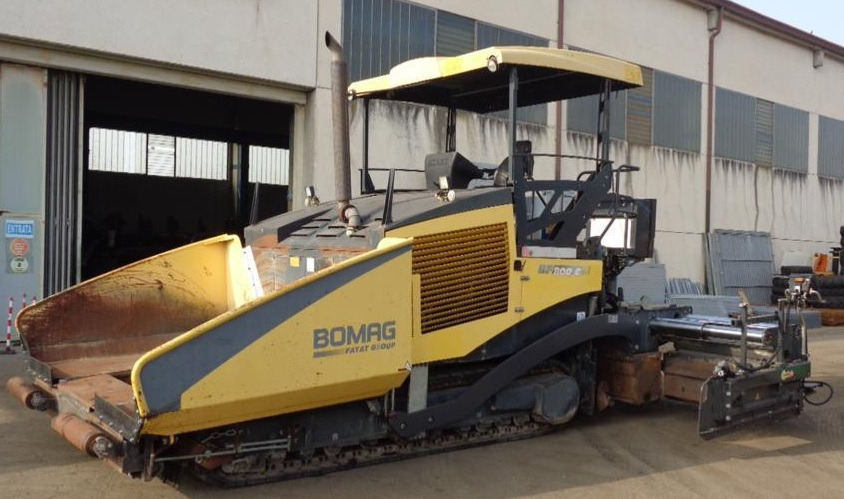 Bomag BF 800 C - 沥青铺路机:图1 Bomag BF 800 C - 沥青铺路机:图1