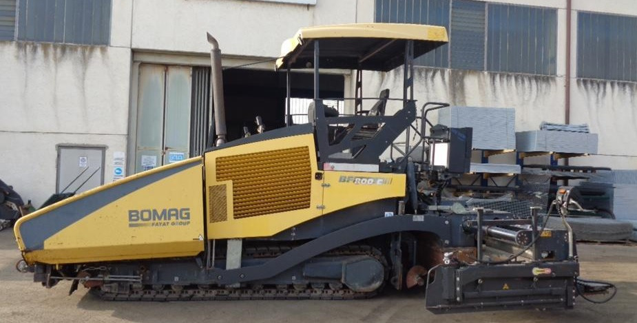 Bomag BF 800 C - 沥青铺路机:图3 Bomag BF 800 C - 沥青铺路机:图3