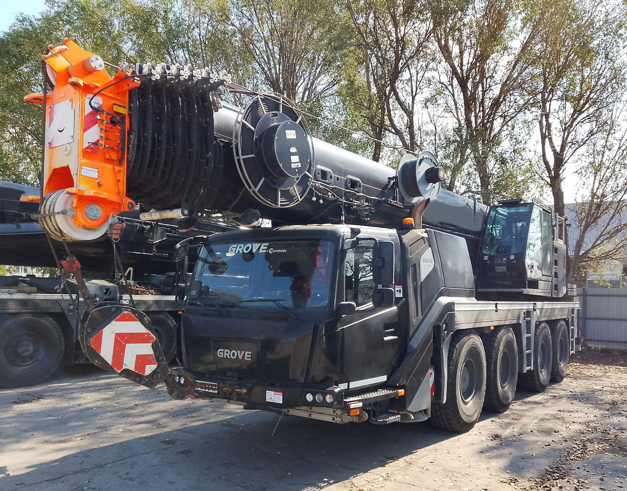 Grove GMK 4100L-1 - 移动式起重机:图3 Grove GMK 4100L-1 - 移动式起重机:图3