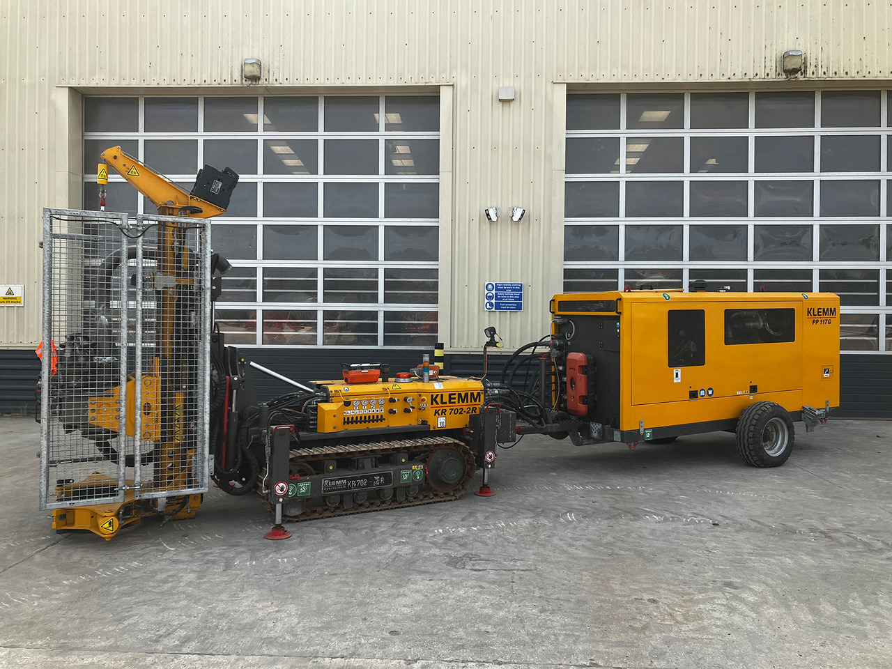 Klemm KR 702-2R - 打桩机:图3 Klemm KR 702-2R - 打桩机:图3