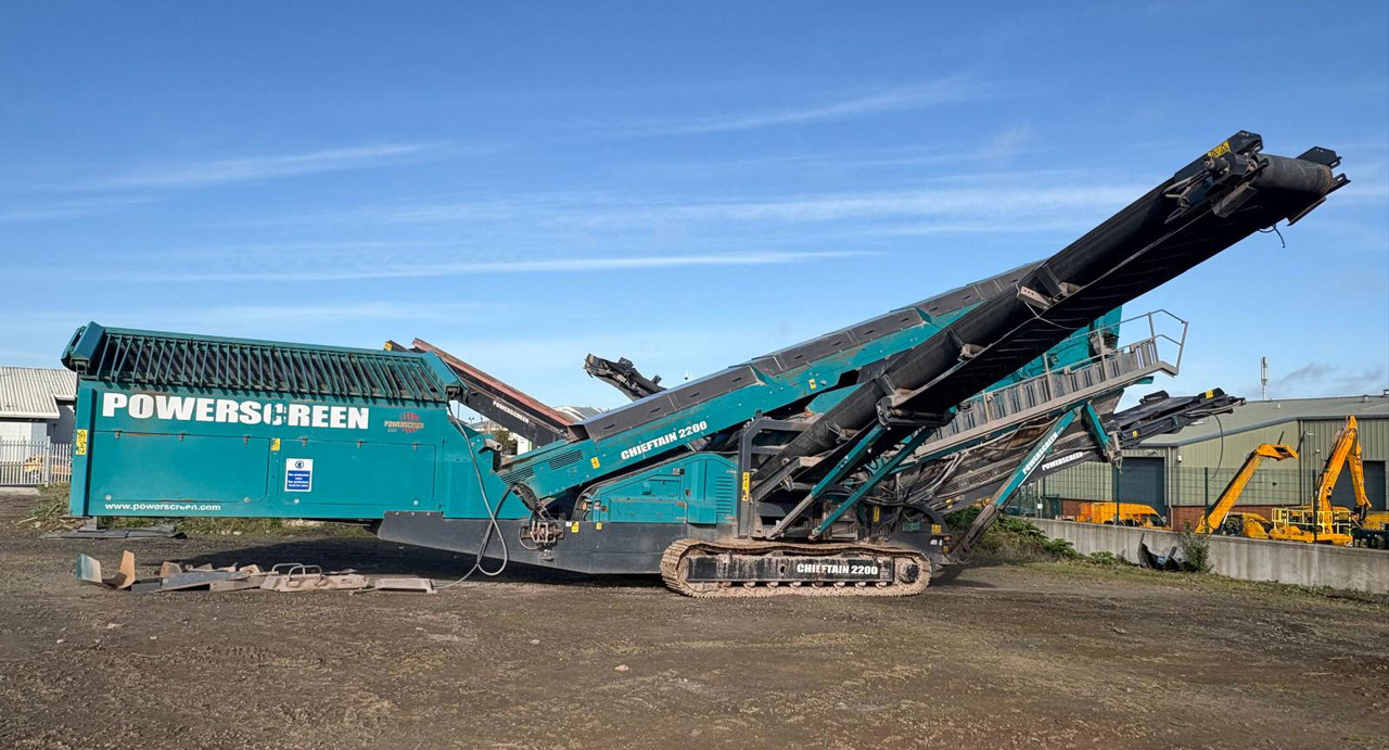 Powerscreen Chieftain 2200 3D - 筛选机:图1 Powerscreen Chieftain 2200 3D - 筛选机:图1