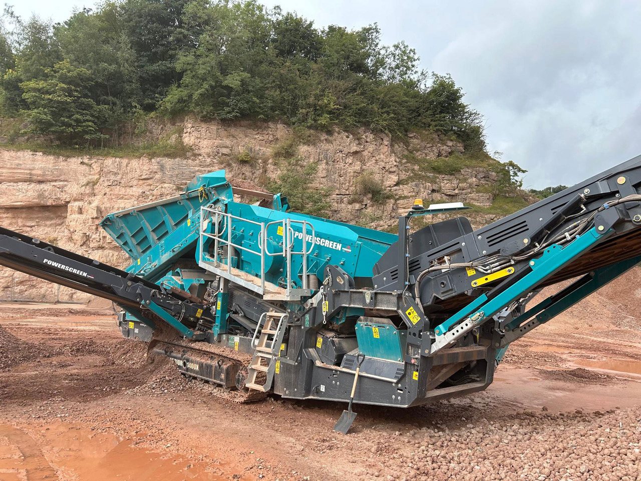Powerscreen Warrior 1400x - 筛选机:图2 Powerscreen Warrior 1400x - 筛选机:图2