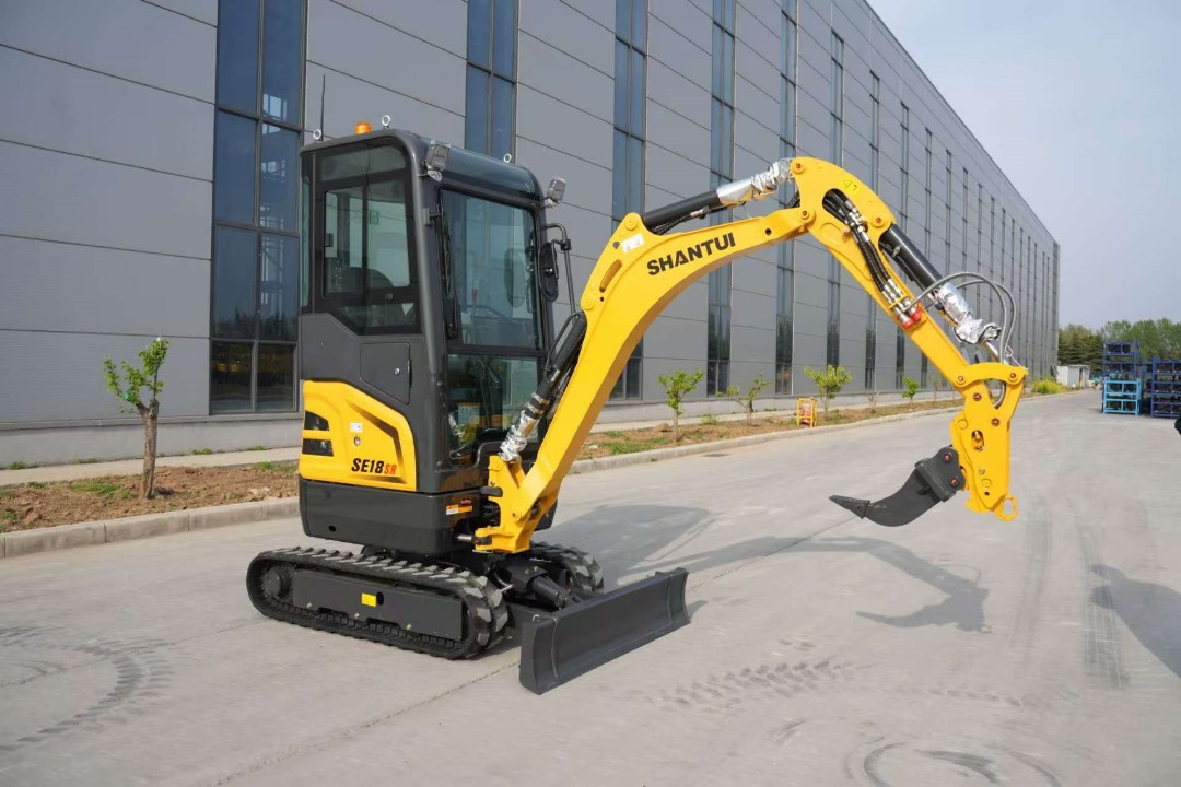 Shantui SE18SR - 小型挖掘机:图2 Shantui SE18SR - 小型挖掘机:图2