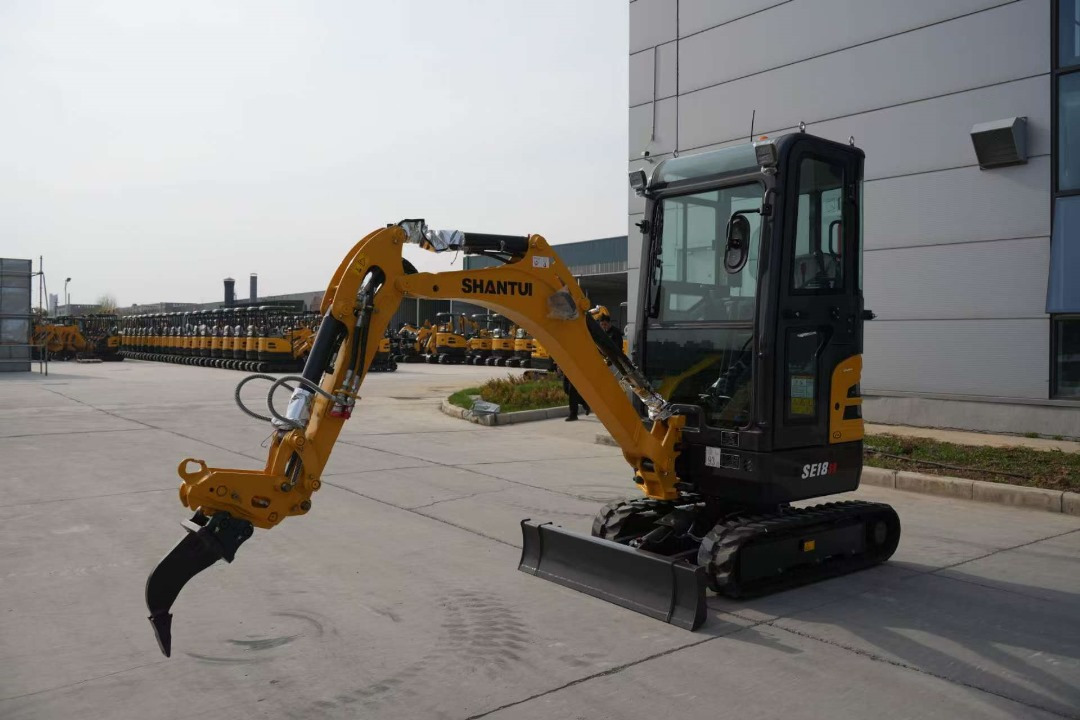Shantui SE18SR - 小型挖掘机:图5 Shantui SE18SR - 小型挖掘机:图5