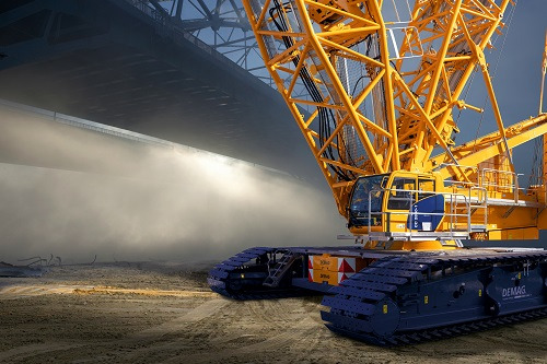 Terex Demag CC 2800-1 - 履带式起重机:图1 Terex Demag CC 2800-1 - 履带式起重机:图1