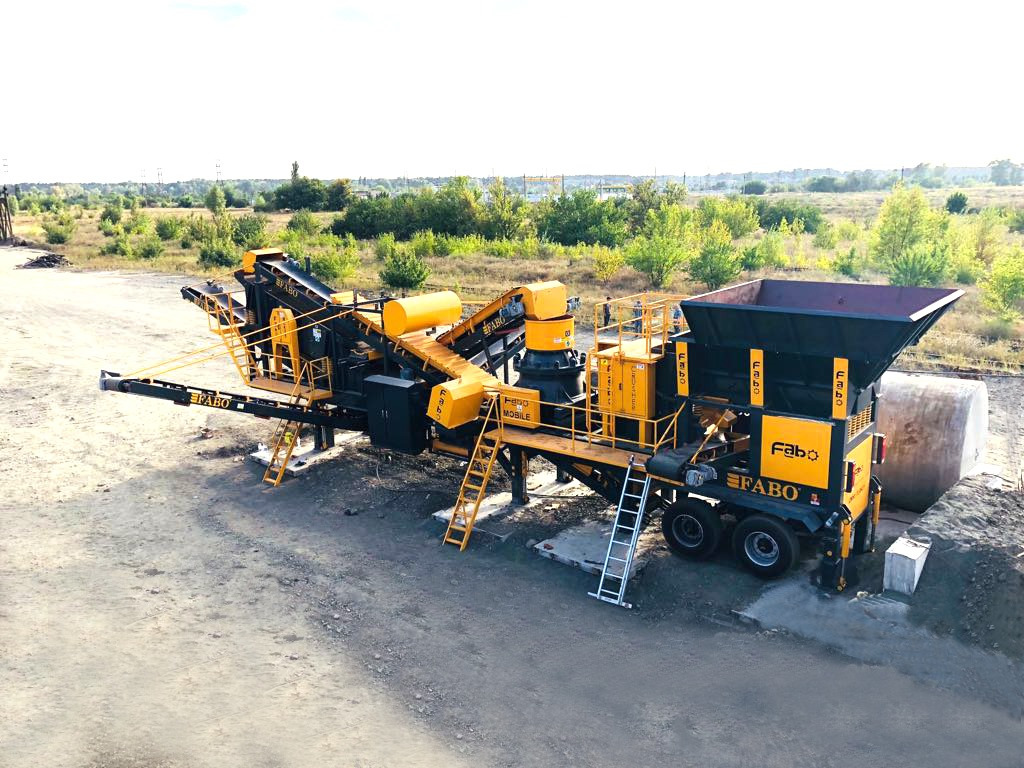 FABO JAW CRUSHER - 颚式破碎机:图1 FABO JAW CRUSHER - 颚式破碎机:图1
