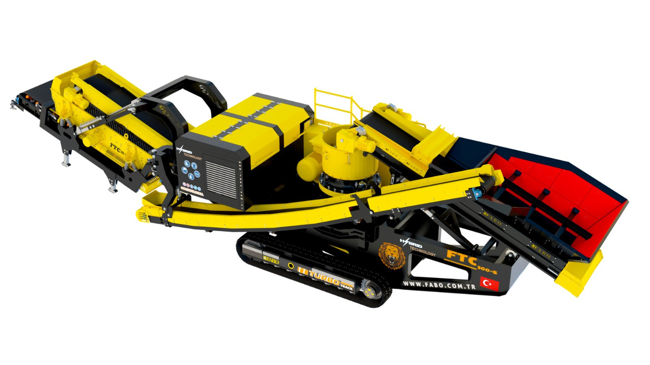 FABO Mobile crusher - 移动破碎机:图5 FABO Mobile crusher - 移动破碎机:图5