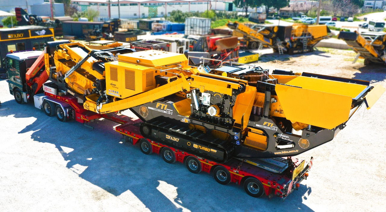 FABO Mobile crusher - 移动破碎机:图3 FABO Mobile crusher - 移动破碎机:图3