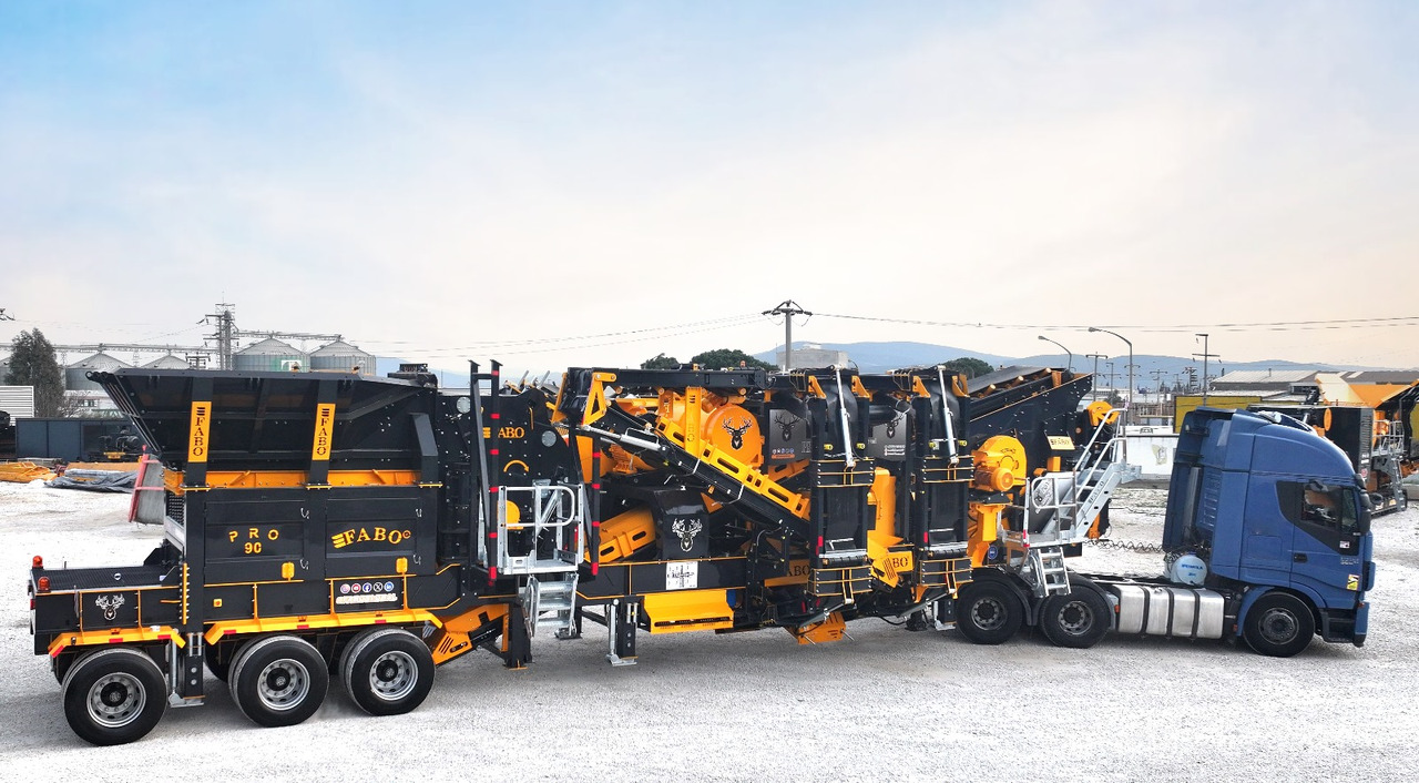 FABO Mobile crusher - 移动破碎机:图1 FABO Mobile crusher - 移动破碎机:图1