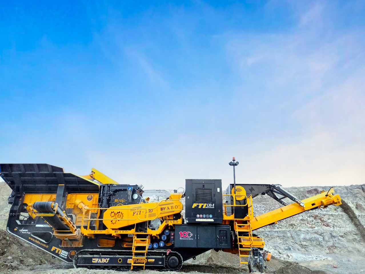 FABO Mobile crusher - 移动破碎机:图3 FABO Mobile crusher - 移动破碎机:图3