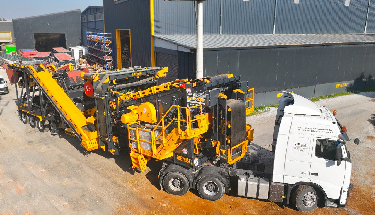 FABO Mobile crusher - 移动破碎机:图1 FABO Mobile crusher - 移动破碎机:图1