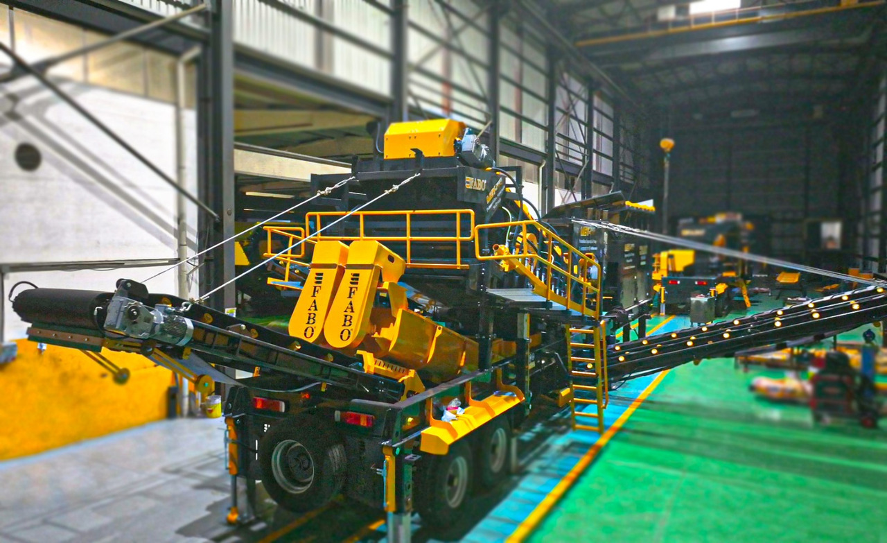 新的 移动破碎机 FABO Mobile crusher:图10 新的 移动破碎机 FABO Mobile crusher:图10