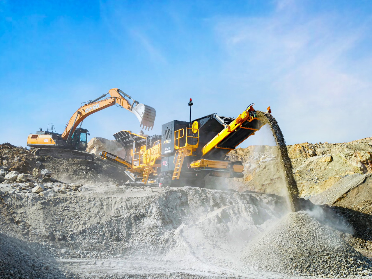 FABO Mobile crusher - 移动破碎机:图1 FABO Mobile crusher - 移动破碎机:图1