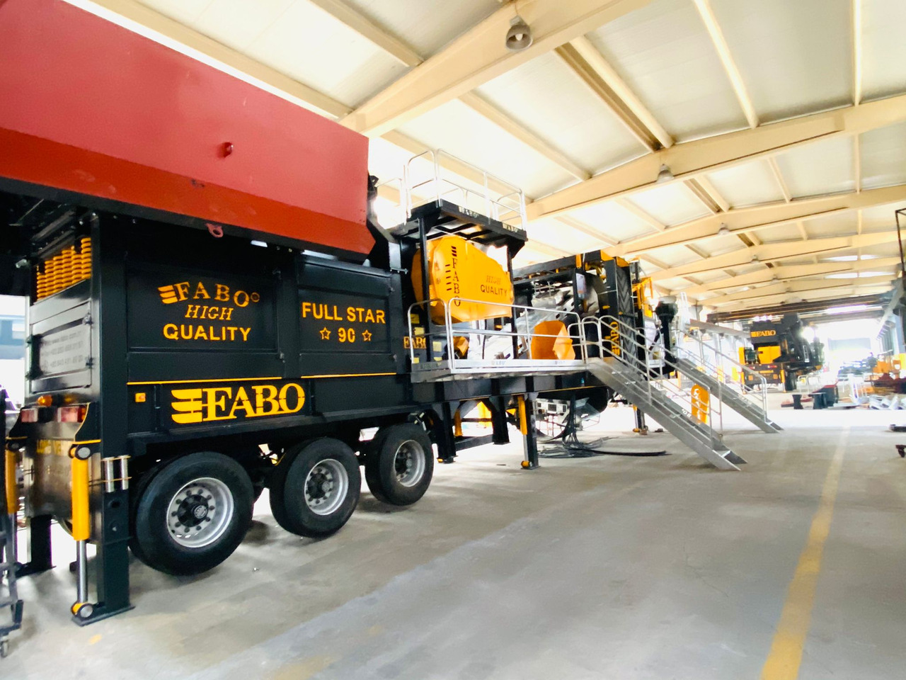 新的 移动破碎机 FABO Mobile crusher:图7 新的 移动破碎机 FABO Mobile crusher:图7