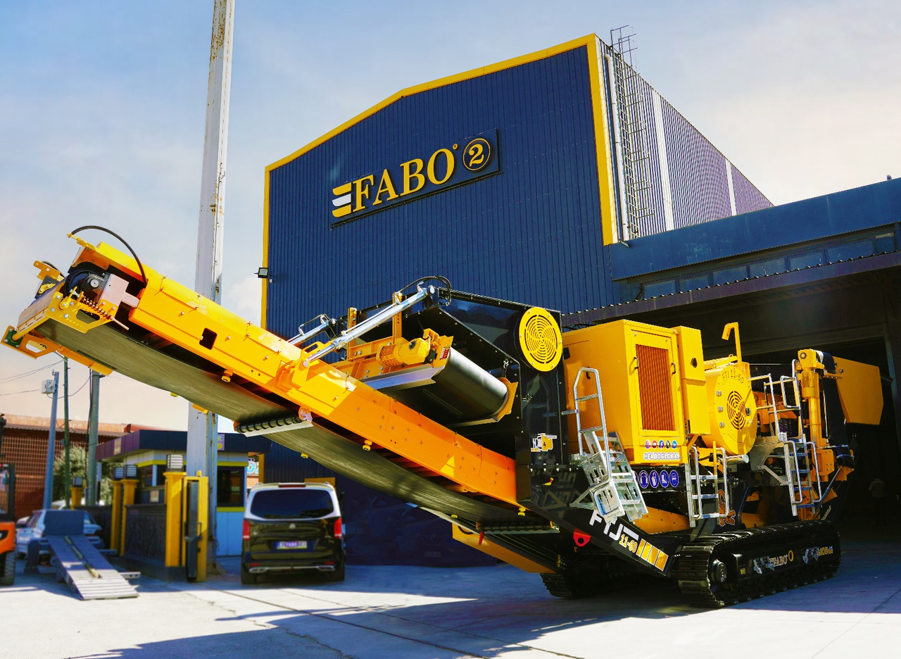 FABO Mobile crusher - 移动破碎机:图3 FABO Mobile crusher - 移动破碎机:图3
