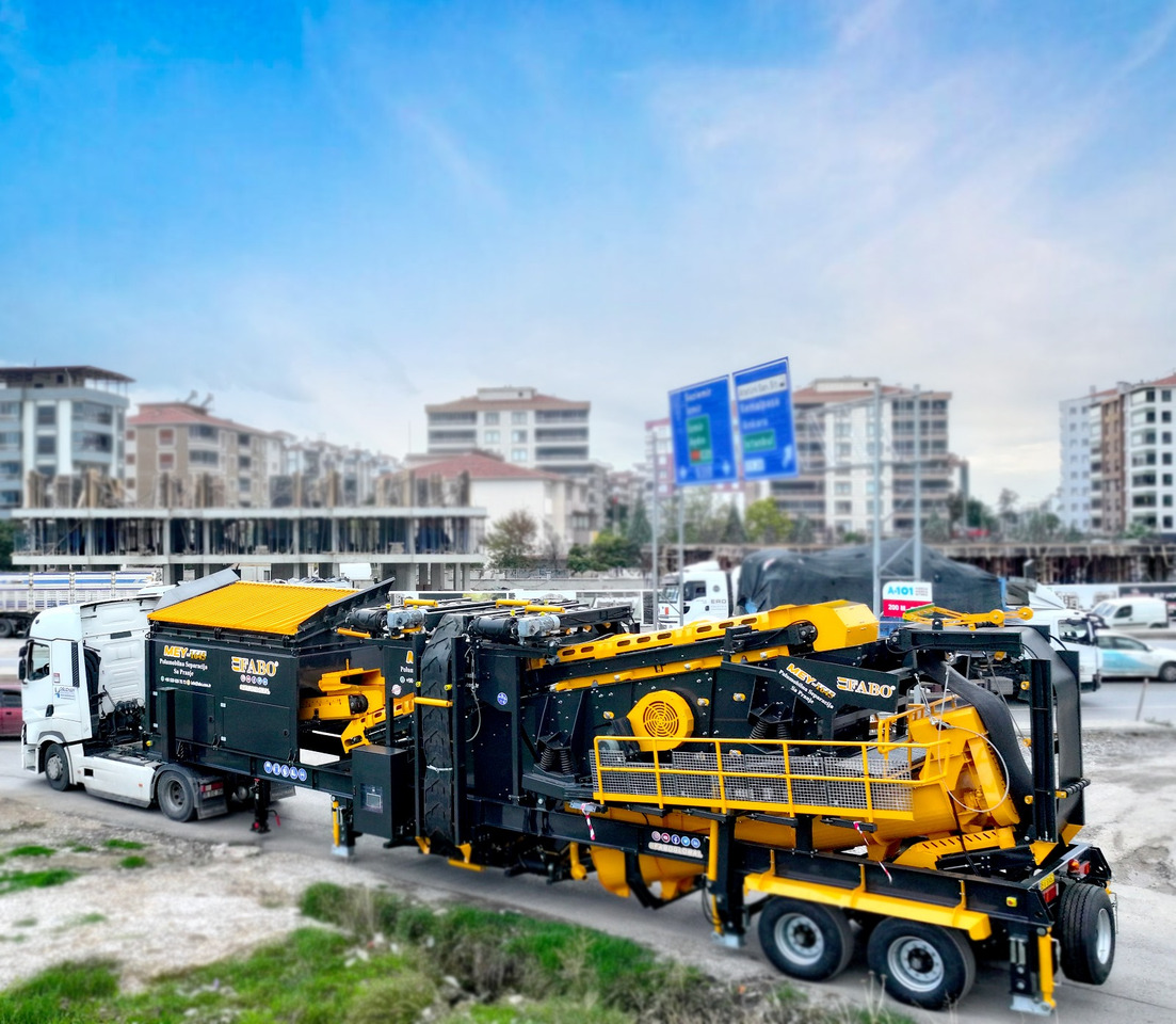 FABO Mobile crusher - 移动破碎机:图1 FABO Mobile crusher - 移动破碎机:图1