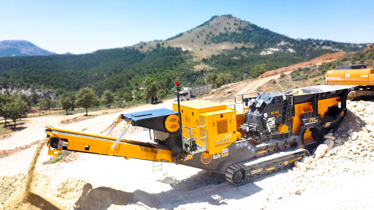 FABO Mobile crusher - 移动破碎机:图1 FABO Mobile crusher - 移动破碎机:图1