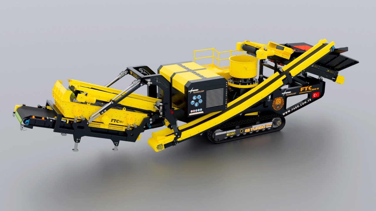 FABO Mobile crusher - 移动破碎机:图3 FABO Mobile crusher - 移动破碎机:图3
