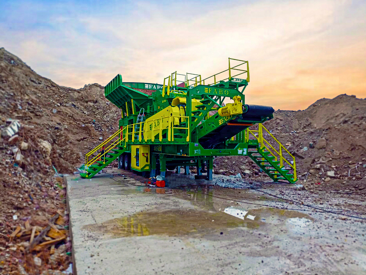 FABO Mobile crusher - 移动破碎机:图4 FABO Mobile crusher - 移动破碎机:图4