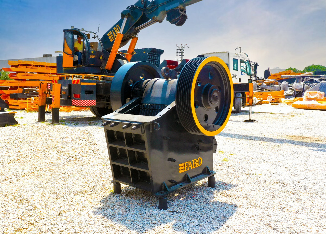 FABO jaw crusher - 颚式破碎机:图2 FABO jaw crusher - 颚式破碎机:图2