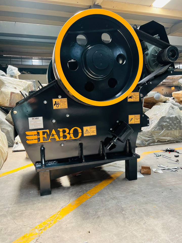 FABO jaw crusher - 颚式破碎机:图1 FABO jaw crusher - 颚式破碎机:图1