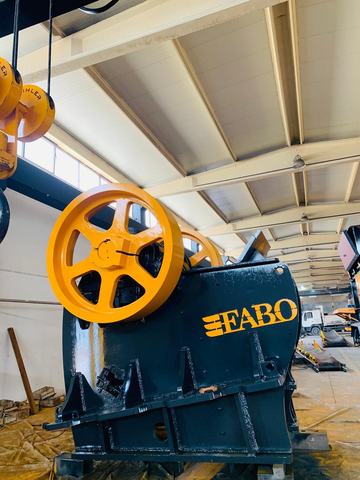 FABO jaw crusher - 颚式破碎机:图1 FABO jaw crusher - 颚式破碎机:图1