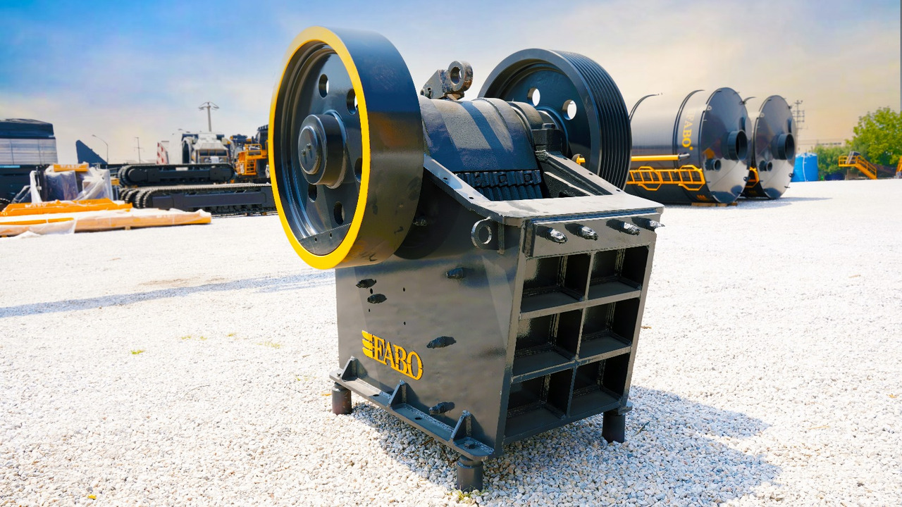 FABO jaw crusher - 颚式破碎机:图3 FABO jaw crusher - 颚式破碎机:图3