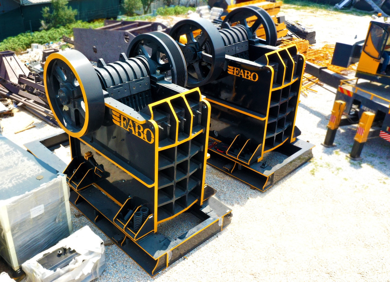 FABO jaw crusher - 颚式破碎机:图2 FABO jaw crusher - 颚式破碎机:图2