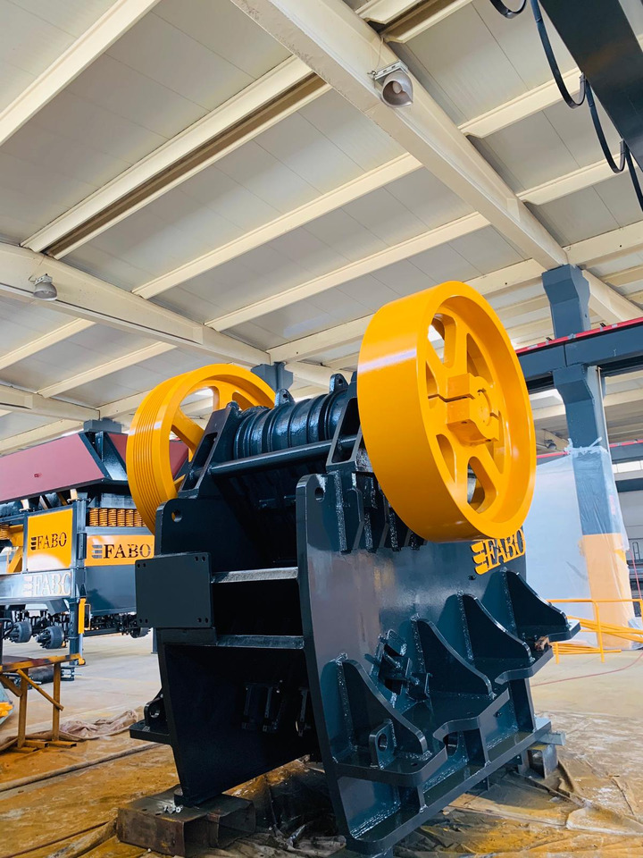 FABO jaw crusher - 颚式破碎机:图3 FABO jaw crusher - 颚式破碎机:图3