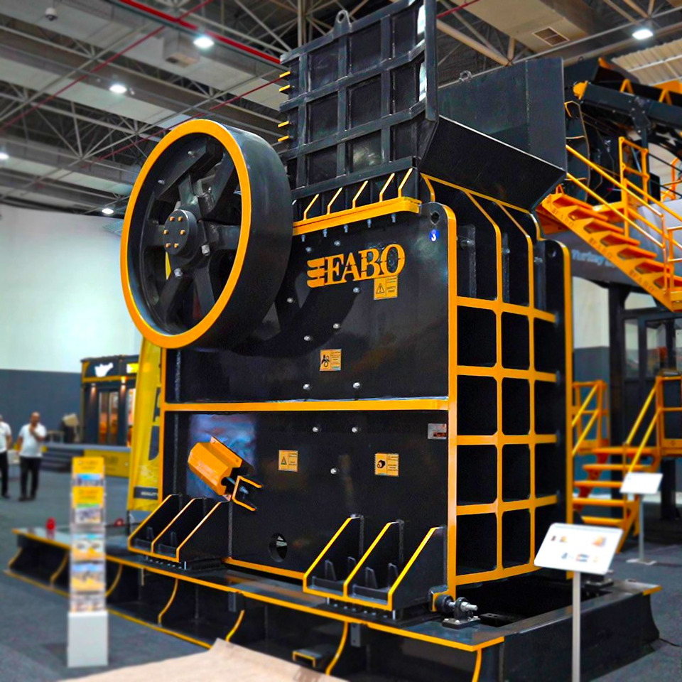 FABO jaw crusher - 颚式破碎机:图1 FABO jaw crusher - 颚式破碎机:图1