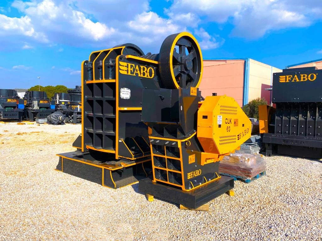 FABO jaw crusher - 颚式破碎机:图2 FABO jaw crusher - 颚式破碎机:图2