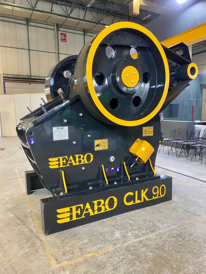 FABO jaw crusher - 颚式破碎机:图1 FABO jaw crusher - 颚式破碎机:图1