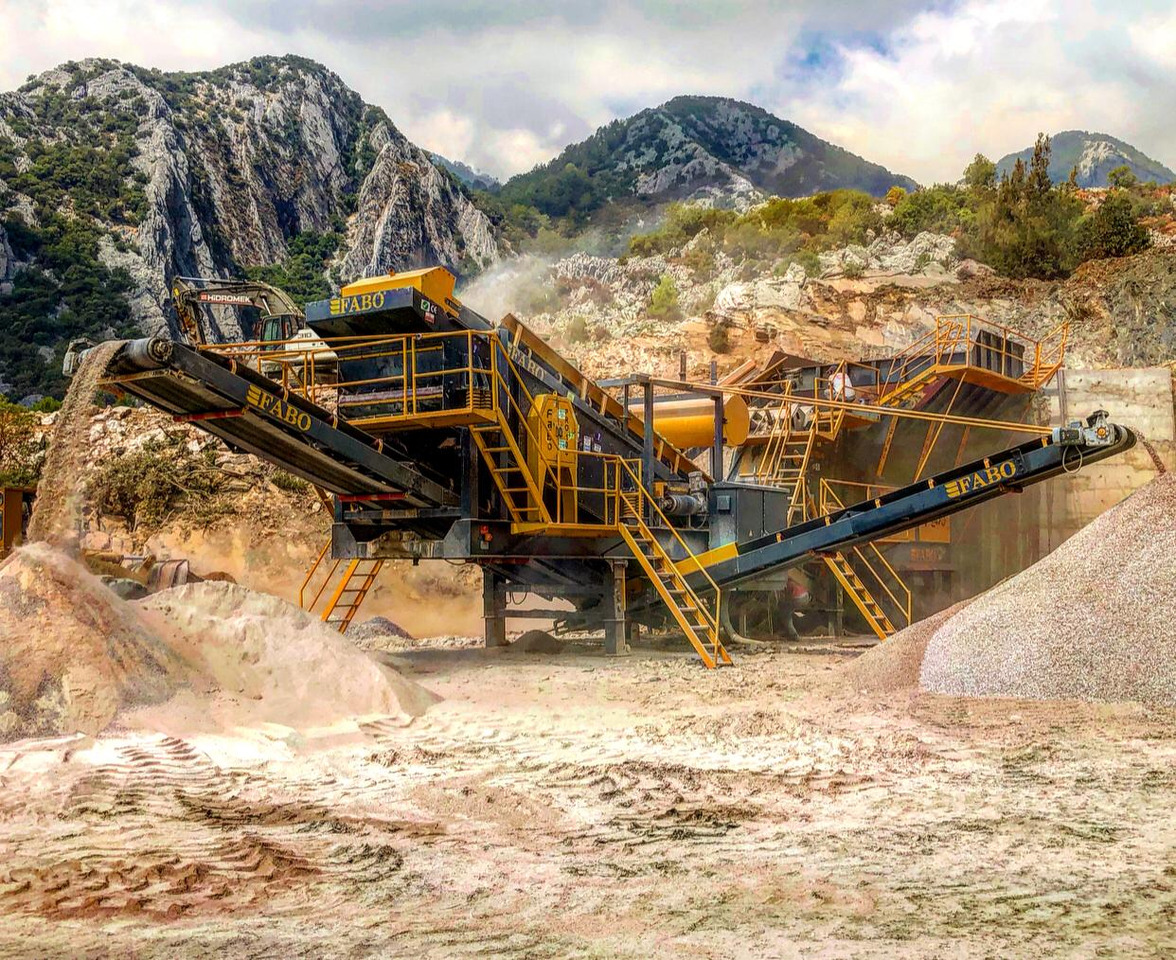 FABO mining machinery - crushing plant - 采矿机械:图1 FABO mining machinery - crushing plant - 采矿机械:图1