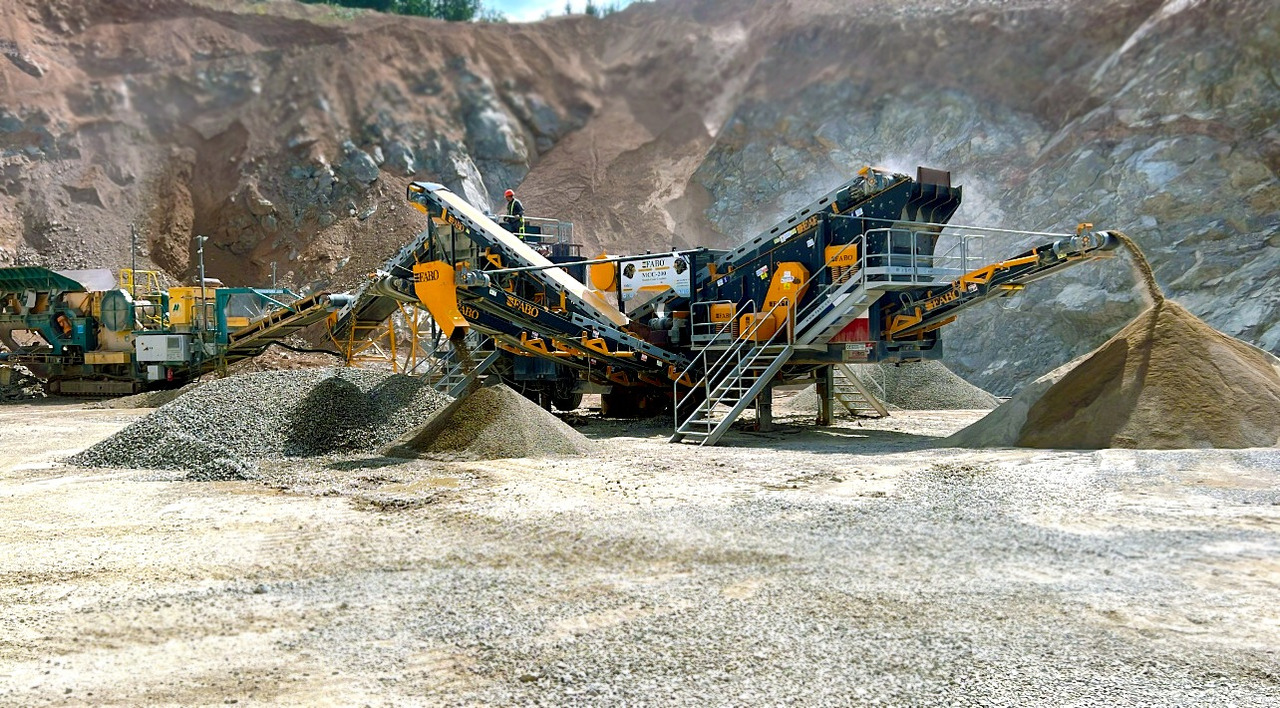 FABO mining machinery - crushing plant - 采矿机械:图1 FABO mining machinery - crushing plant - 采矿机械:图1