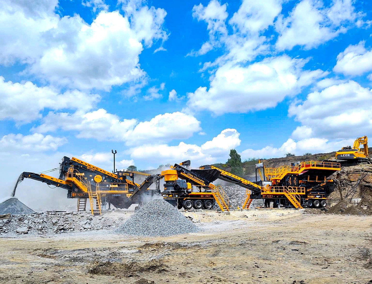FABO mining machinery - crushing plant - 采矿机械:图2 FABO mining machinery - crushing plant - 采矿机械:图2