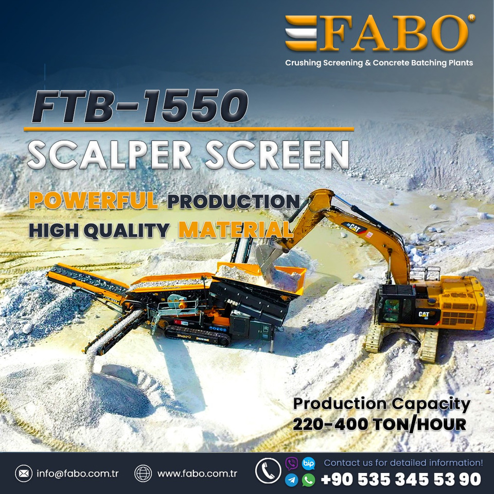 FABO mining machinery - crushing plant - 采矿机械:图1 FABO mining machinery - crushing plant - 采矿机械:图1